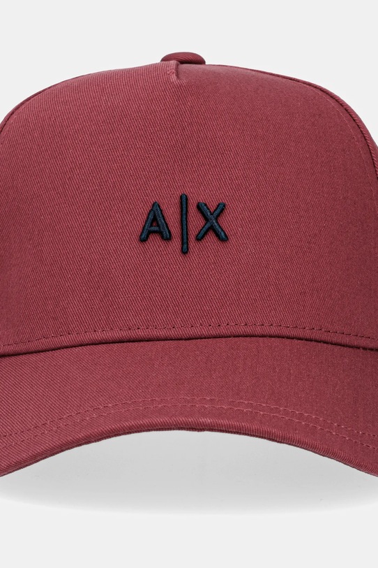 Armani Exchange czapka 954112.CC571 bordowy AW25