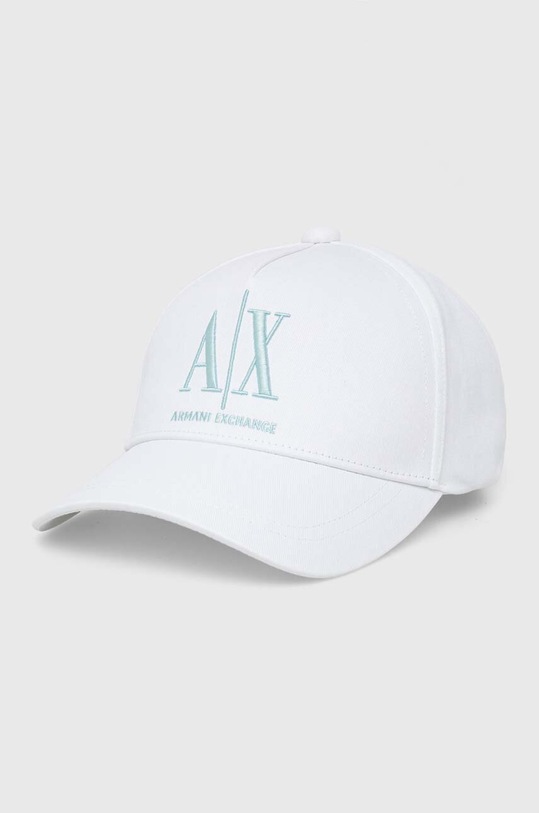 Шапка Armani Exchange аплікація білий 954047.CC811