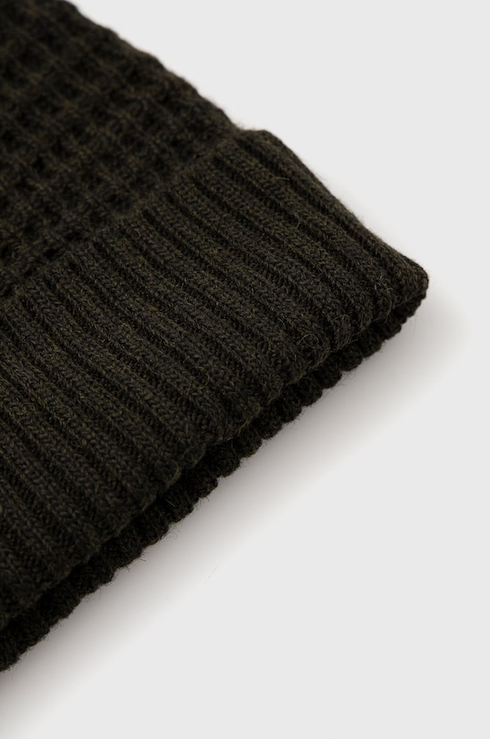 Akcesoria Sisley Czapka z domieszką wełny 139KS0513.95Y zielony