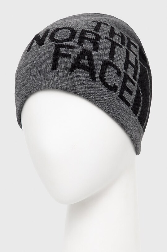 The North Face Czapka dwustronna NF00AKNDGVD1 szary AW21