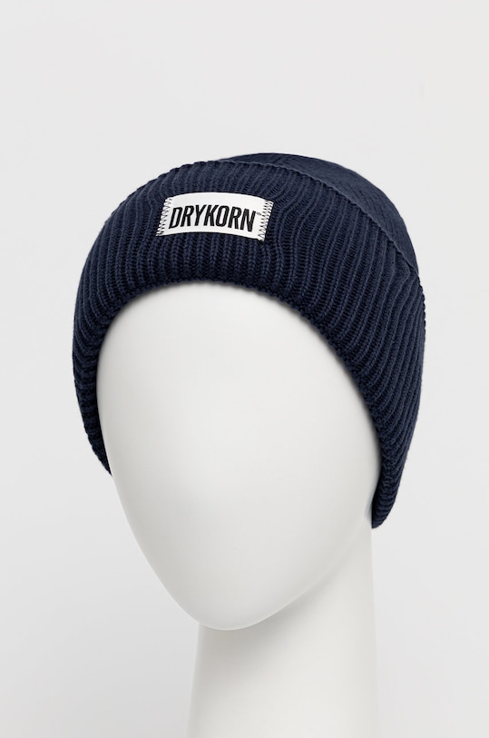 Drykorn Czapka z domieszką wełny 94699.3000 granatowy AW21