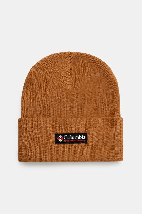 Columbia beanie City Trek Heavyweight plain brown 1911251