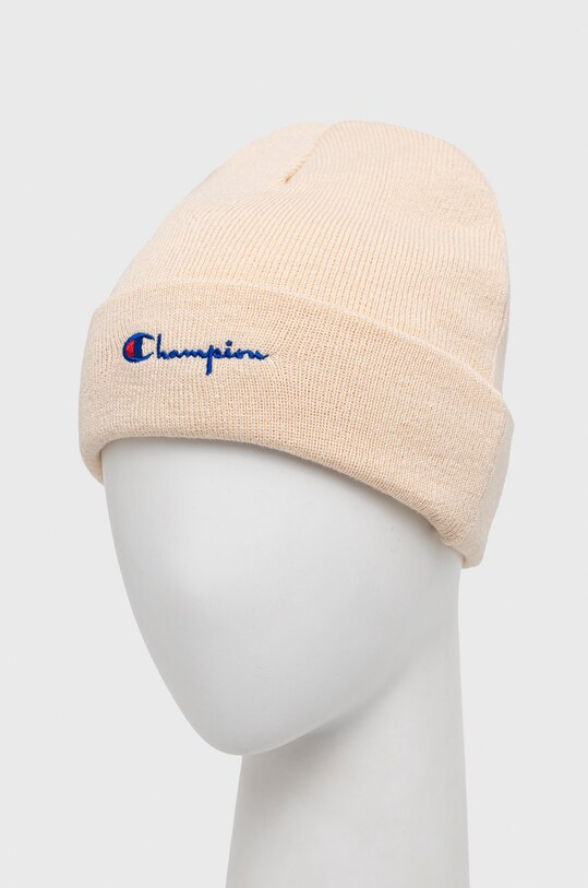 Champion czapka 805449 beżowy AW22