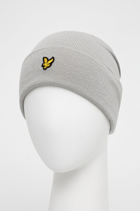 Lyle & Scott Czapka HE960ARC.D24 szary AW21
