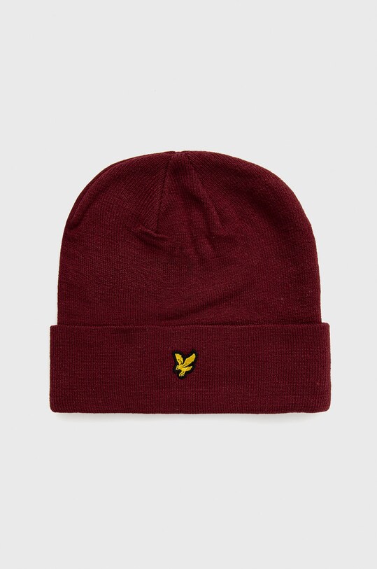 Lyle & Scott Czapka pozostałe bordowy HE960ARC.Z562