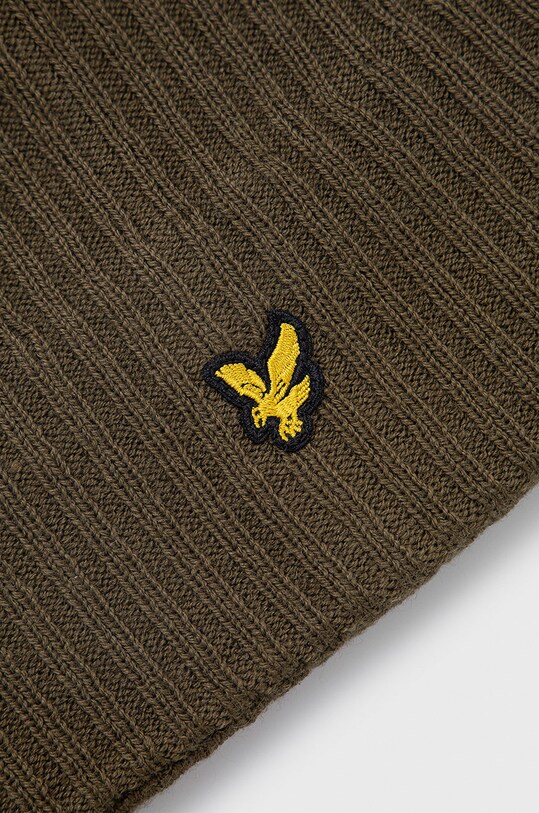 Akcesoria Lyle & Scott Czapka HE502AC.W485 zielony
