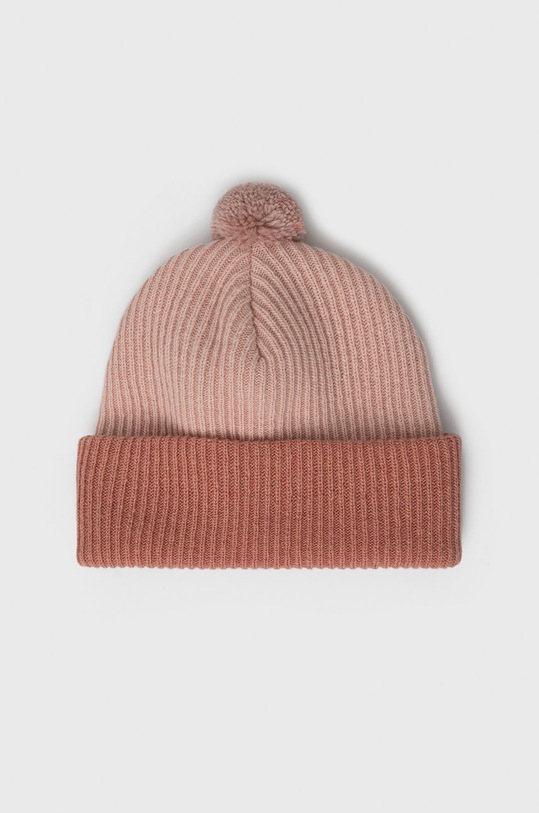 Houdini Czapka wełniana wełna różowy 378684