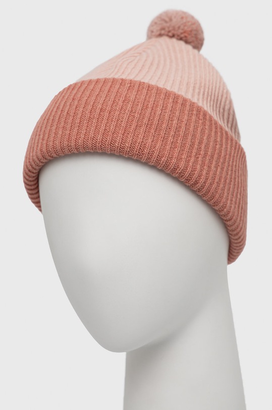 Houdini Czapka wełniana 378684 różowy AW23