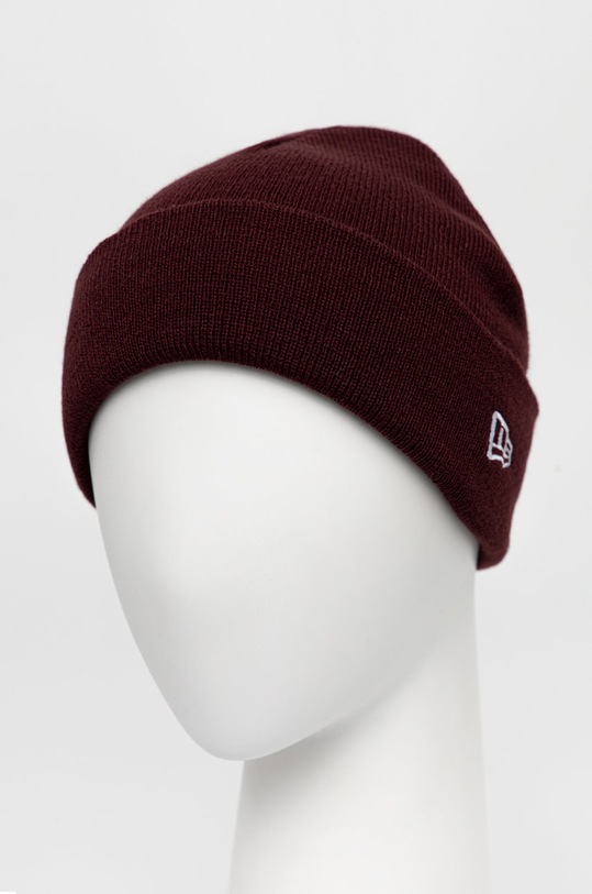 New Era Czapka 60184643 bordowy AW21