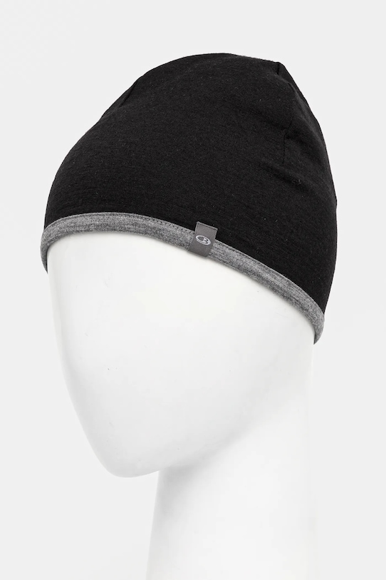Μάλλινο σκουφί Icebreaker IBIBM200A041 μαύρο AW21