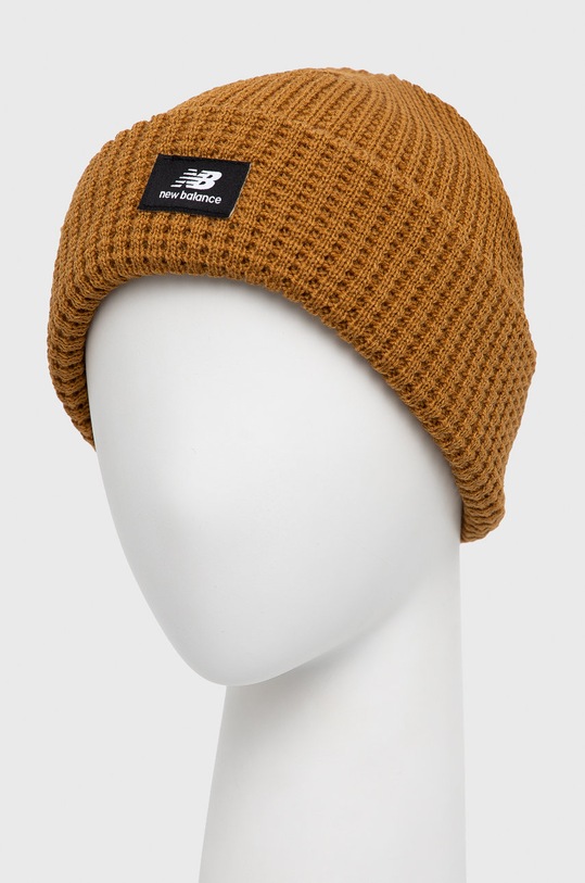 New Balance Czapka LAH13033WWK LAH13033WWK brązowy AW21
