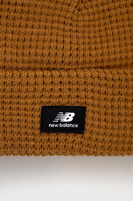 Akcesoria New Balance Czapka LAH13033WWK LAH13033WWK brązowy