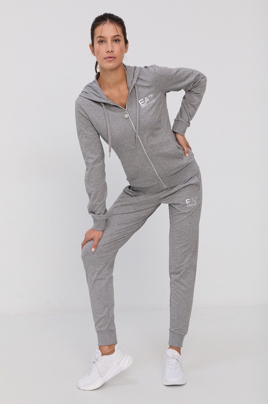 EA7 Emporio Armani Dres 6KTV63.TJ31Z dzianina szary 6KTV63.TJ31Z