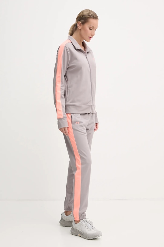 Športová tepláková súprava Under Armour Tricot pletenina sivá 1365147