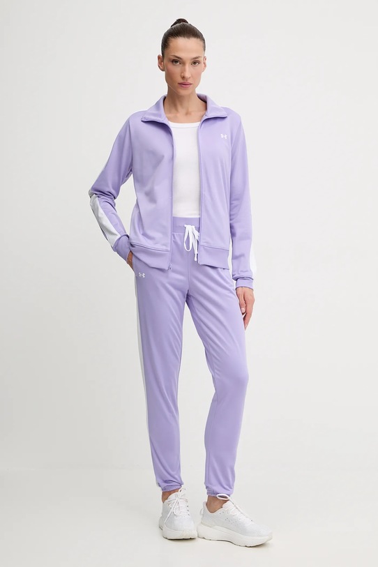 Under Armour dres sportowy Tricot dzianina fioletowy 1365147