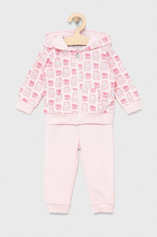 Detská tepláková súprava Guess bavlna ružová H1YI00.KA6R0