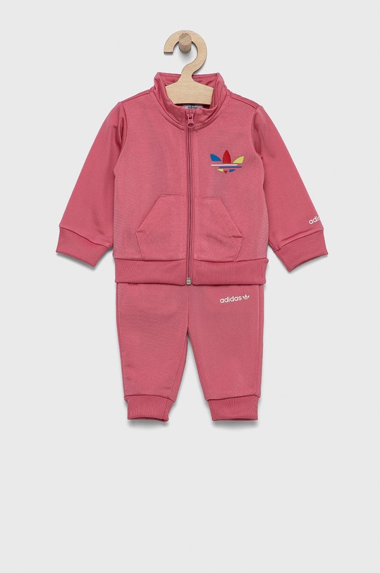 Детский спортивный костюм adidas Originals H25233 трикотаж розовый H25233