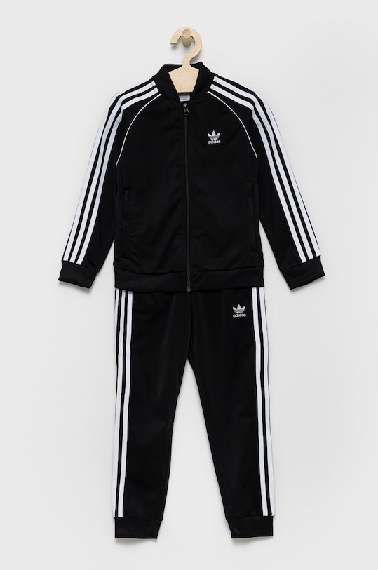 Дитячий спортивний костюм adidas Originals трикотаж чорний H25260