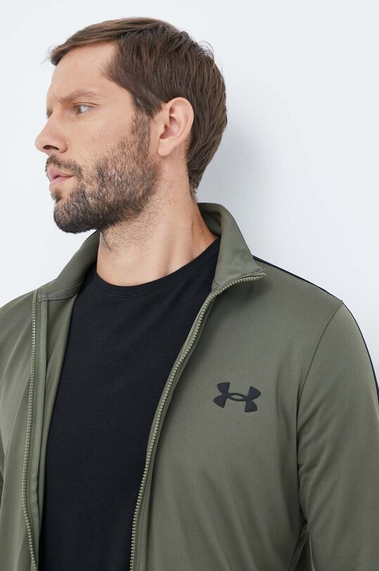 Športová tepláková súprava Under Armour Knit Track Suit 1357139 zelená