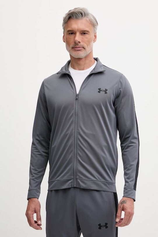 Sportovní tepláková souprava Under Armour Knit Track Suit 1357139 šedá SS26