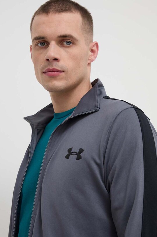 Under Armour trening sport Knit Track Suit 1357139 gri