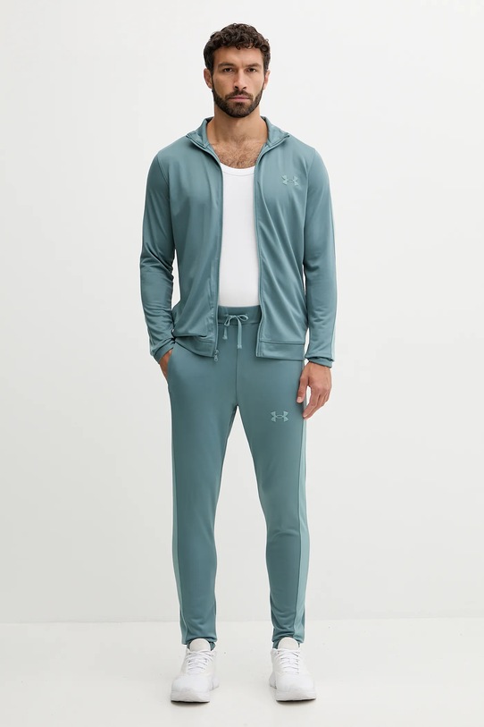 Športna trenirka Under Armour Knit Track Suit zelena 1357139