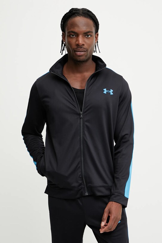 Športna trenirka Under Armour Knit Track Suit 1357139 črna SS25