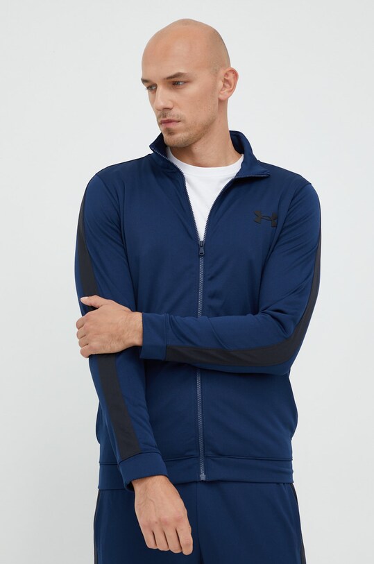 Under Armour trening sport Knit Track Suit 1357139 bleumarin SS25