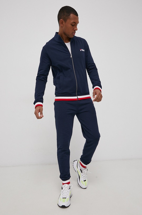 Tepláková súprava Fila nášivka tmavomodrá FPW1077