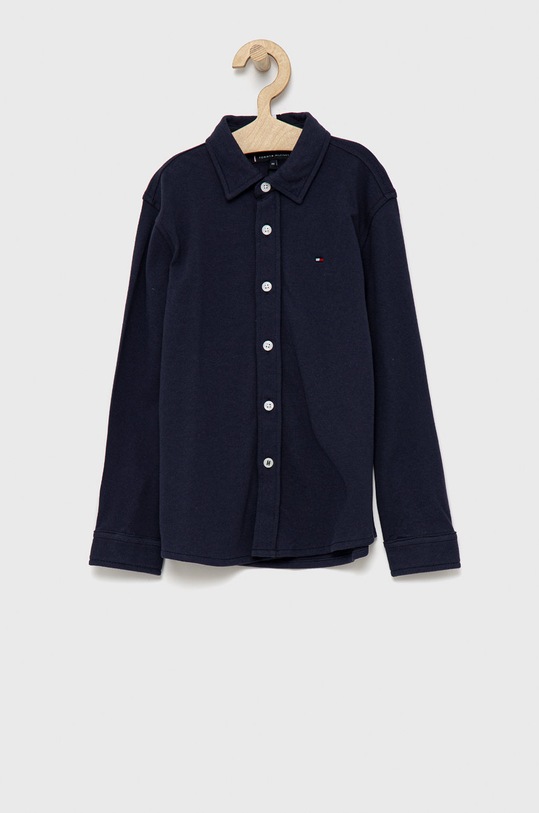 Tommy Hilfiger Koszula dziecięca z elastanem granatowy KB0KB06934.4890