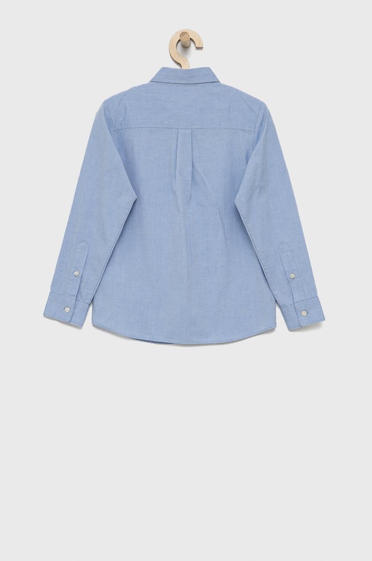 Lacoste Koszula bawełniana dziecięca CJ8077 CJ8077 niebieski AW21