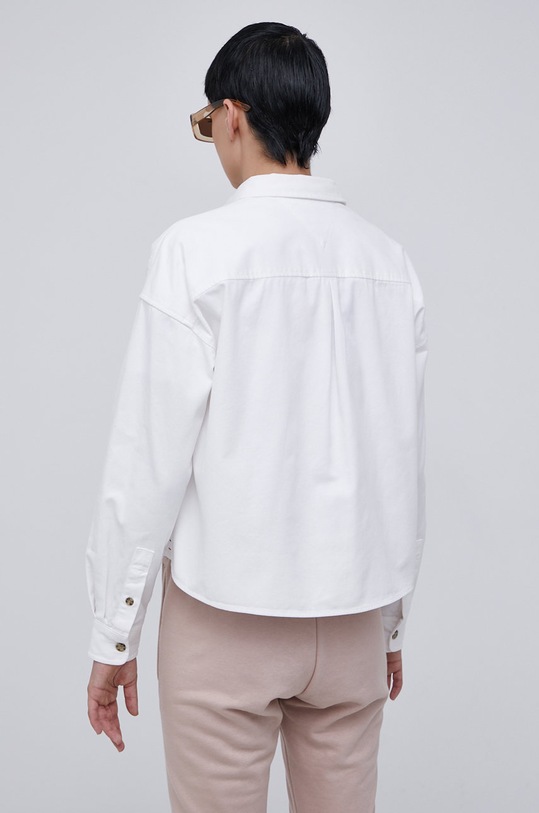 Odzież Tommy Jeans Koszula bawełniana DW0DW09771.4890 DW0DW09771.4890 biały