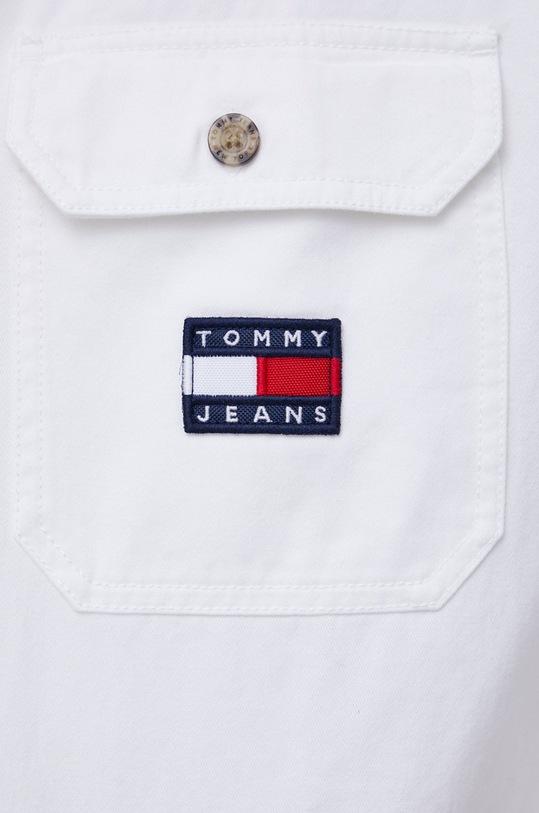 Tommy Jeans Koszula bawełniana DW0DW09771.4890 DW0DW09771.4890 biały