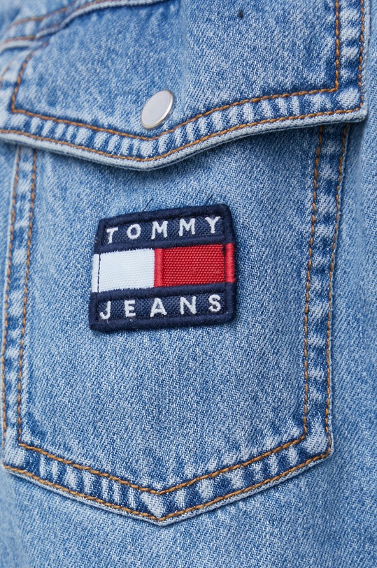 Tommy Jeans Koszula bawełniana DW0DW11221.4890 DW0DW11221.4890 niebieski