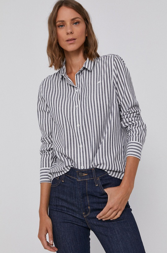 Levi's Koszula bawełniana 34574.0005 szary