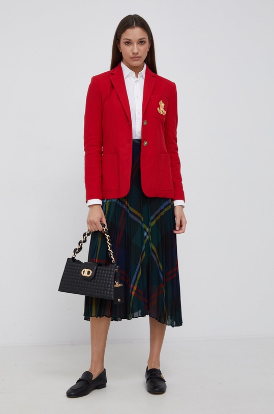 Odzież Polo Ralph Lauren Koszula bawełniana 211846923001 211846923001 biały