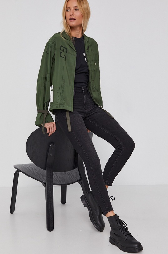 G-Star Koszula D20489.C760 regular zielony D20489.C760