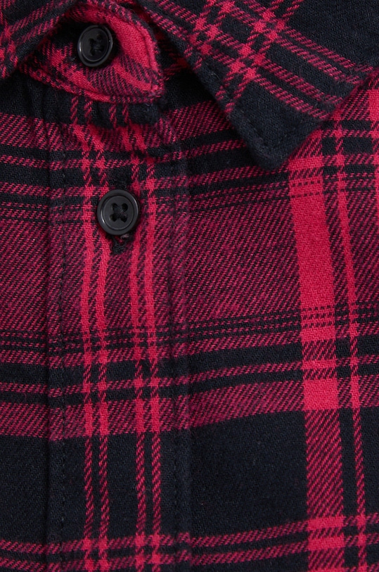 Wrangler Koszula bawełniana W5Z4T2R09 różowy AW21