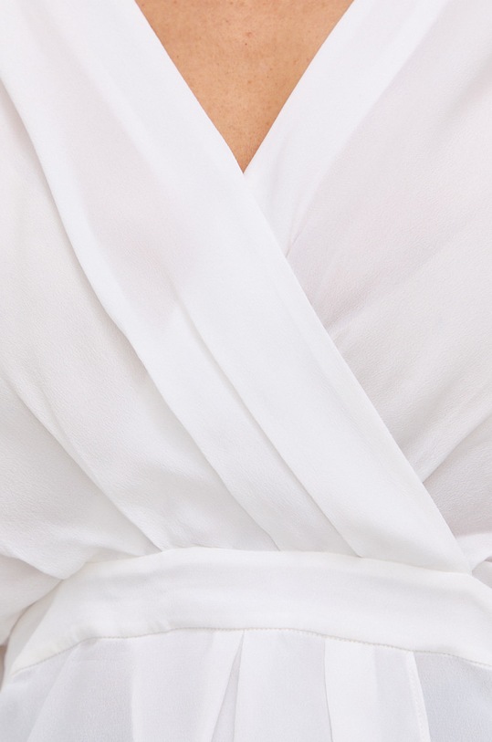 The Kooples Bluzka z domieszką jedwabiu FTOP23059K biały