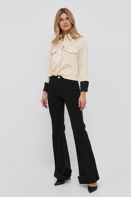 Ruházat Victoria Victoria Beckham ing 2321WSH002695A bézs