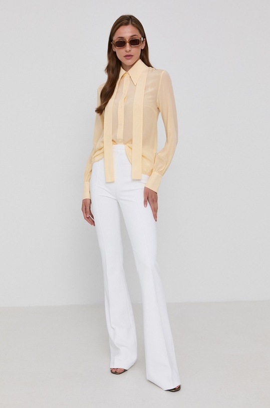 Oblečenie Košeľa Victoria Victoria Beckham 2321WSH002778B žltá