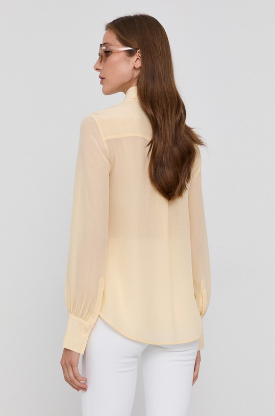 Košeľa Victoria Victoria Beckham žltá 2321WSH002778B
