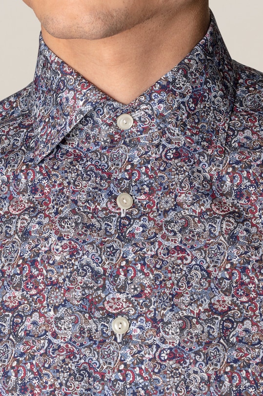 Bavlnená košeľa Eton 100003083 viacfarebná AW21