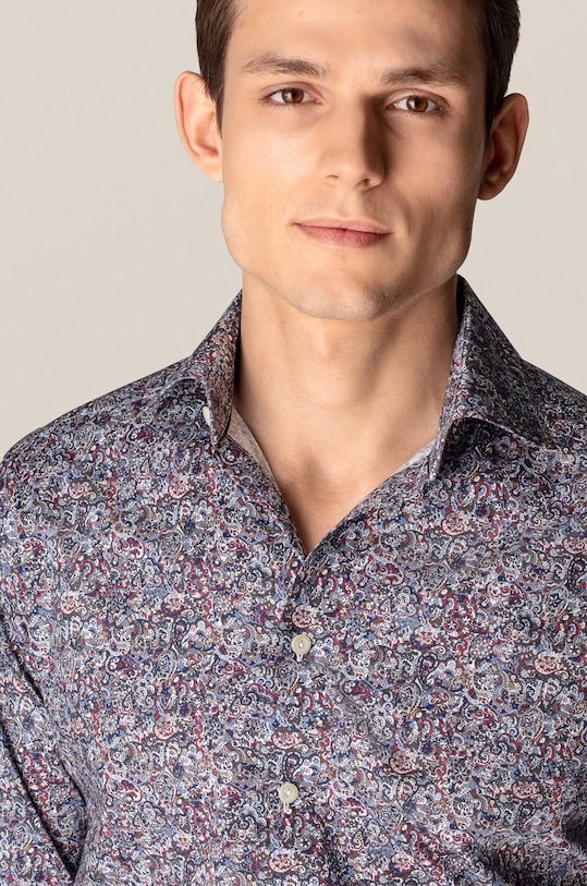Oblečenie Bavlnená košeľa Eton 100003083 viacfarebná