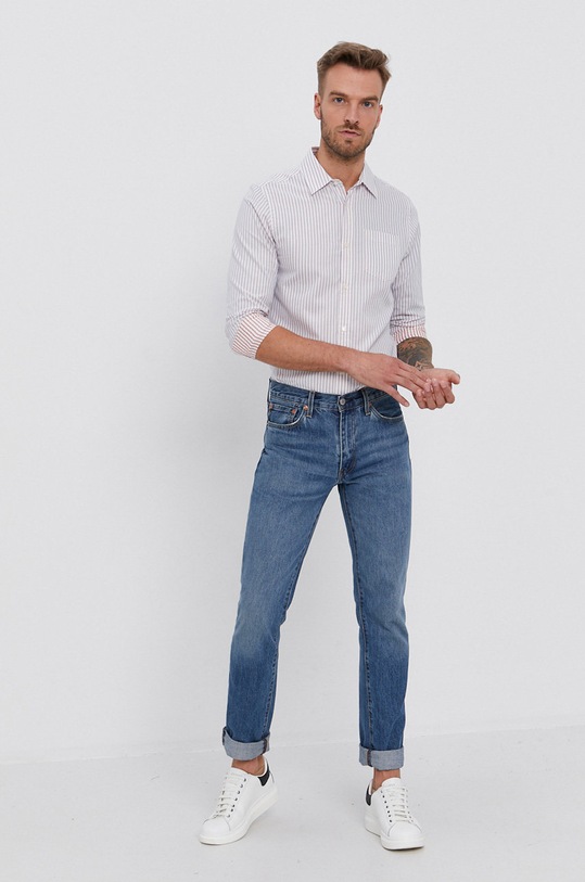 Odzież Scotch & Soda Koszula bawełniana 162230 multicolor