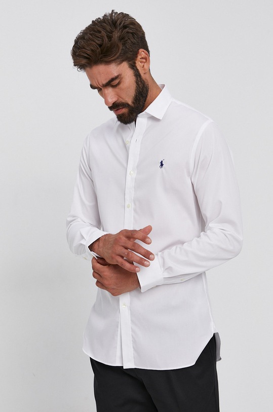 Polo Ralph Lauren Koszula bawełniana 712825279001 712825279001 biały