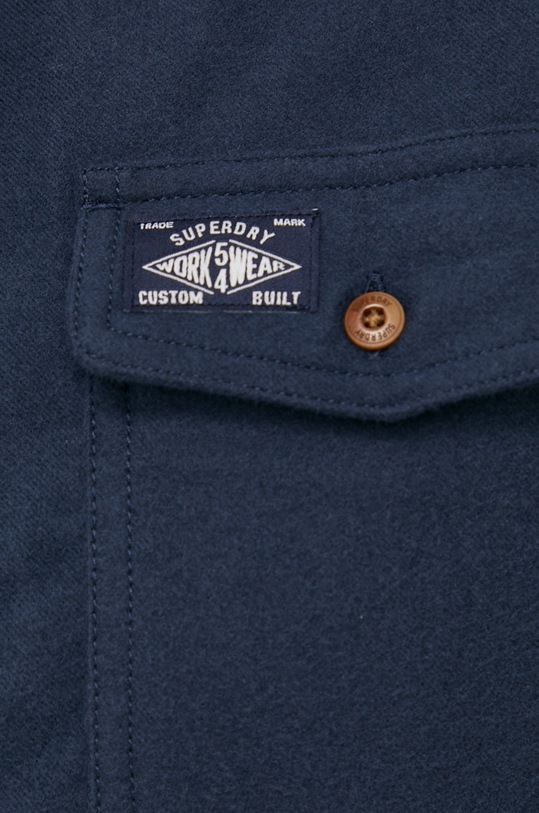 Košile Superdry M4010481A.L6T námořnická modř AW21