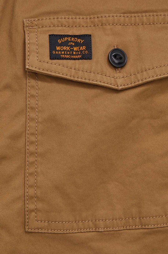 Superdry Koszula M4010464A.PZA brązowy