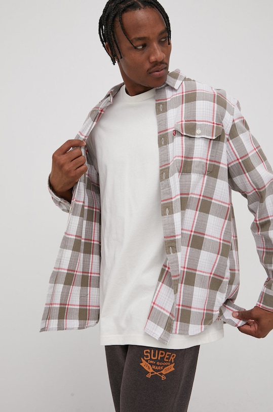 Košile Levi's kárový zelená 19573.0149