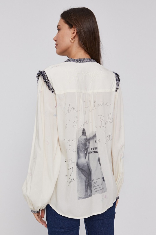 Desigual Cămașă bej 21WWCW16